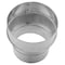 Imperial Mfg Imperial 6 in. D X 5 in. D Galvanized Steel Furnace Pipe Reducer GV1349 - alternate 2